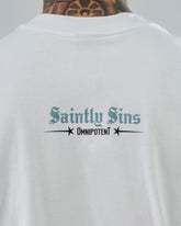 Camiseta Oversize Blanca Godlike